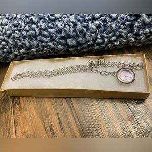Silver Watch necklace